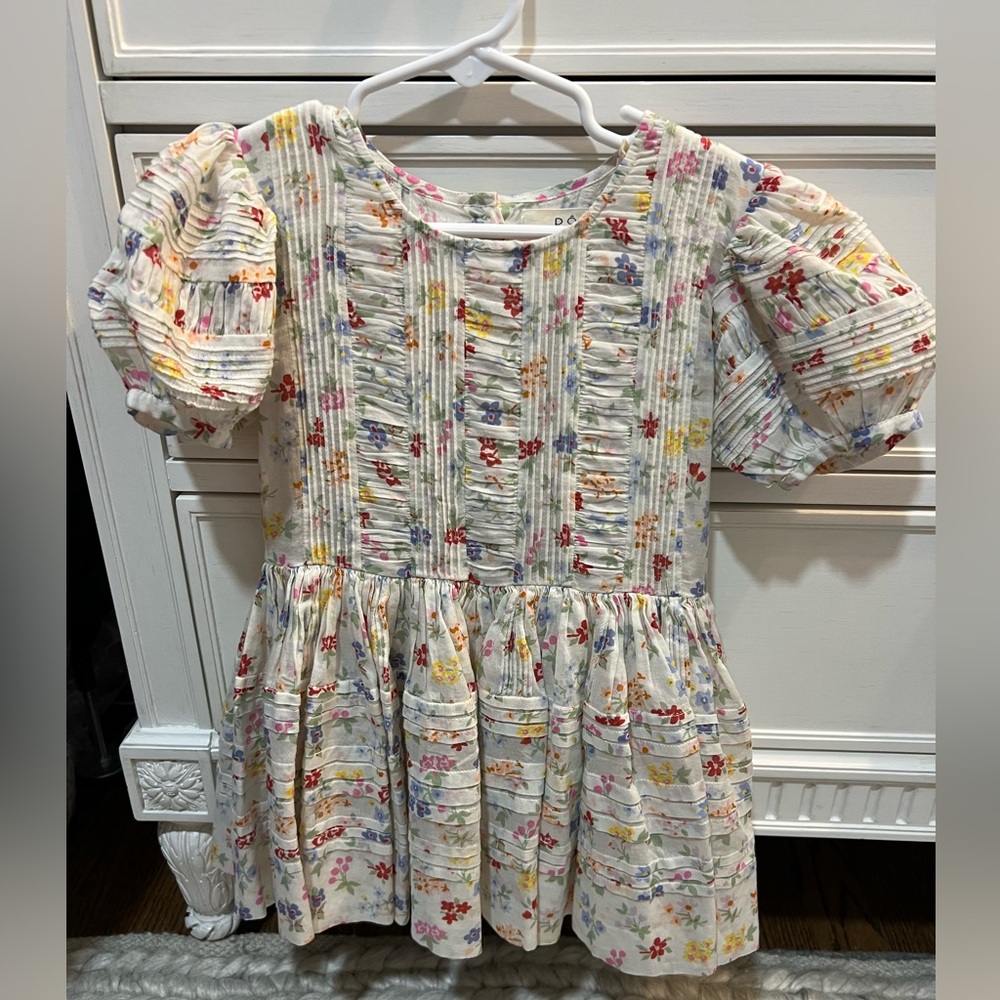 DÔEN Cecile dress, size 2 in spring bouquet floral, EUC